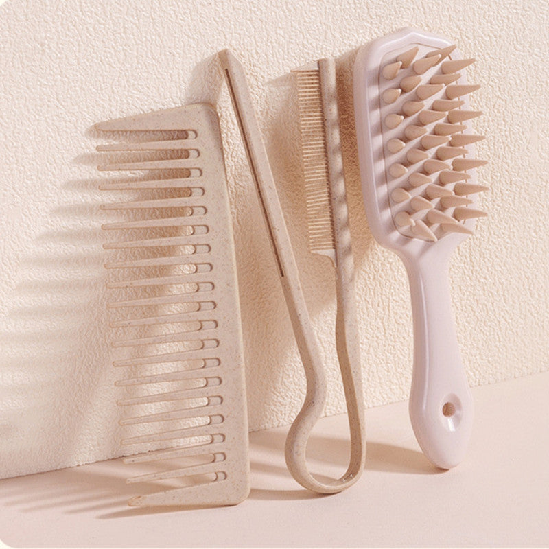 Hair Comb and Brush Set for Deep Hair Cleansing | Hair Smoothing Massage | Hair Styling & Braiding