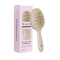 Double Sided Hair Styling Comb with Silicone Shampoo Brush that Prevents Tangling