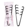 Fluffy Dual Texture Styling Hair Comb | Curly Hair Brush Volumizing Detangling Travel Blow-Dry Tool | Petal-Shaped Hair Groove Clip Comb