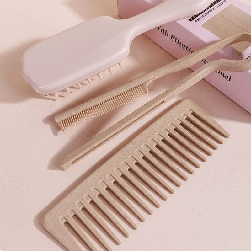 Hair Comb and Brush Set for Deep Hair Cleansing | Hair Smoothing Massage | Hair Styling & Braiding