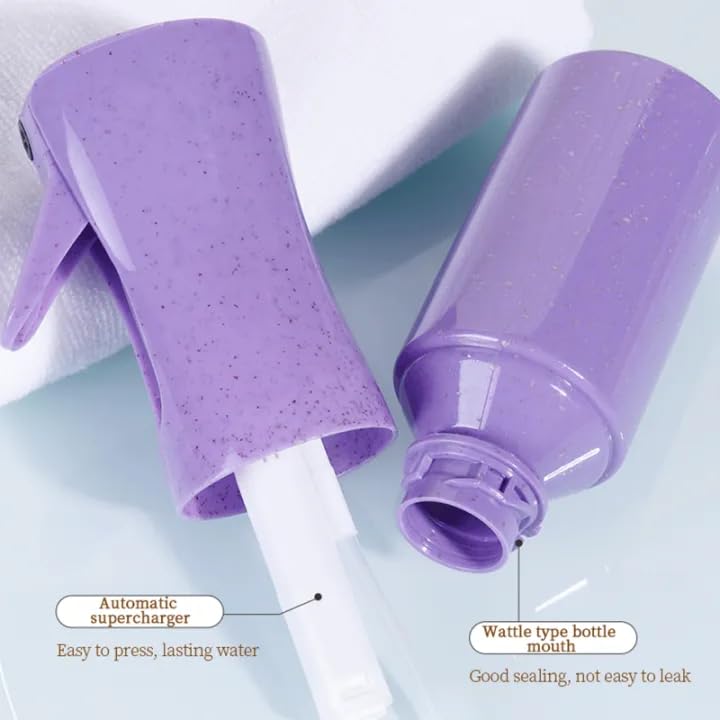 Continuous Spray Bottle for Hair – Fine Mist Water Mister