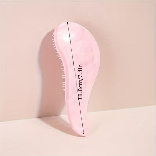 Detangling Brush Works As a Detangler for Thick, Thin, Curly, Fine, Natural, Color Treated, Damaged, Wet or Dry Hair - No More Tangle - Adults & Kids