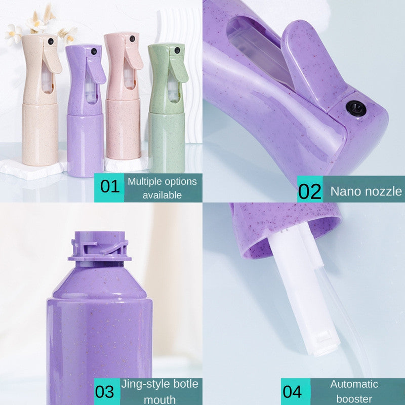 Continuous Spray Bottle for Hair – Fine Mist Water Mister